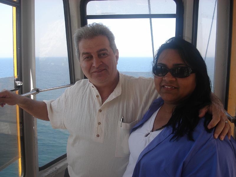 Rosh Ha'Nikra 21 - In cable car